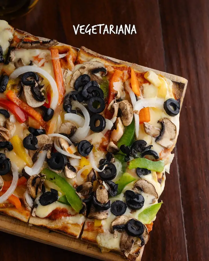 pizza puerto morelos vegetariana