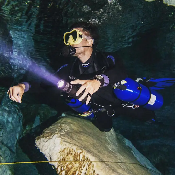 buceo en cenote