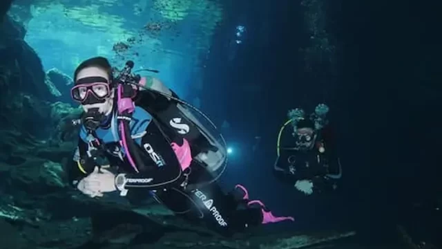 buceo en cenote