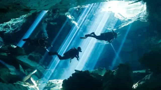 buceo en cenotes
